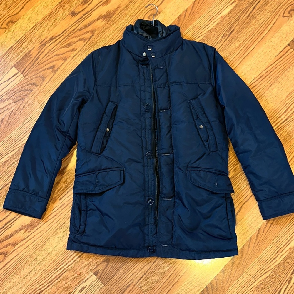 Gap Winter Edition Precision Designed Medium Navy Blue Jacket Coat